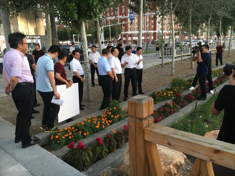 图4：政府领导现场考察