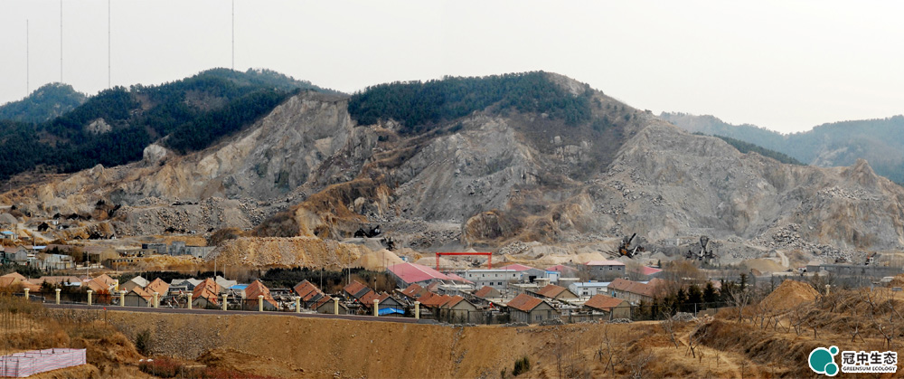 南龙口牟山修复前